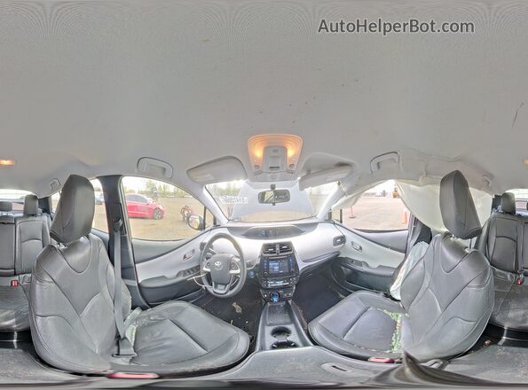 JTDKBRFU9G3511684 2016 TOYOTA PRIUS Серый Вид наклейки с VIN-кодом