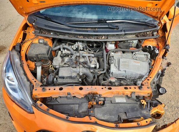 JTDKDTB3XG1131916 2016 TOYOTA PRIUS Orange უკანა სალონის ხედი