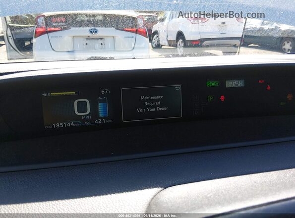 JTDL9MFU0M3026252 2021 TOYOTA PRIUS Белый Вид задних сидений