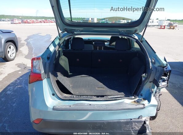 JTDL9MFU2M3024308 2021 TOYOTA PRIUS Teal 