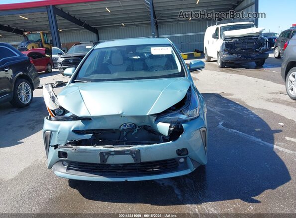 JTDL9MFU2M3024308 2021 TOYOTA PRIUS Teal Vista del salpicadero