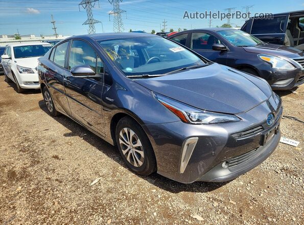JTDL9MFU2N3041336 2022 TOYOTA PRIUS Gray Przód prawy