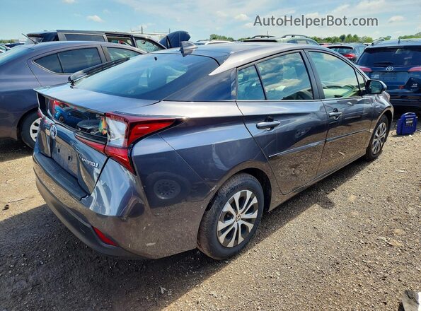 JTDL9MFU2N3041336 2022 TOYOTA PRIUS Gray Tył prawy