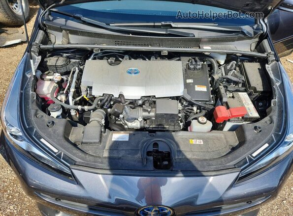 JTDL9MFU2N3041336 2022 TOYOTA PRIUS Gray Widok wnętrza z tyłu