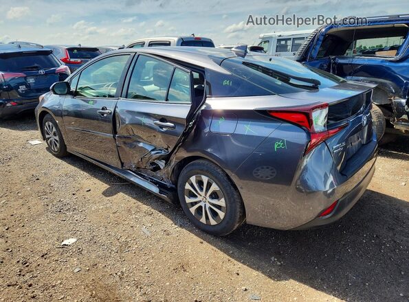 JTDL9MFU2N3041336 2022 TOYOTA PRIUS Gray Tył lewy