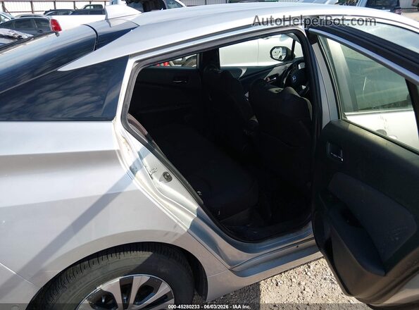 JTDL9MFU4M3030675 2021 TOYOTA PRIUS Gray Widok naklejki z numerem VIN