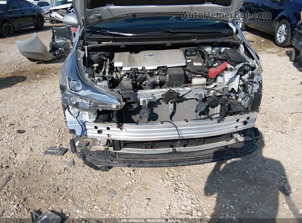 JTDL9MFU4M3030675 2021 TOYOTA PRIUS Gray Widok z przodu
