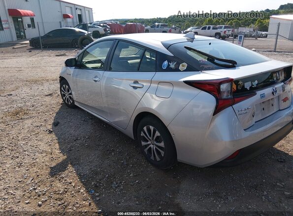 JTDL9MFU4M3030675 2021 TOYOTA PRIUS Gray Tył lewy