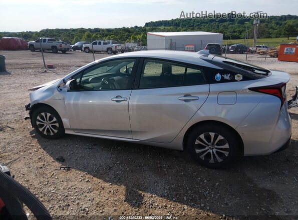 JTDL9MFU4M3030675 2021 TOYOTA PRIUS Gray 