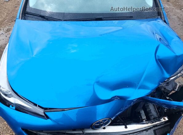 JTDL9MFU5M3028899 2021 TOYOTA PRIUS Blue უკანა სალონის ხედი