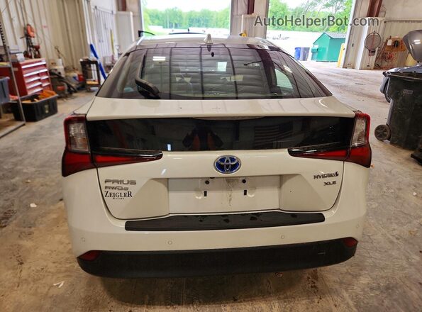 JTDL9MFU5N3036812 2022 TOYOTA PRIUS White Вид ззаду