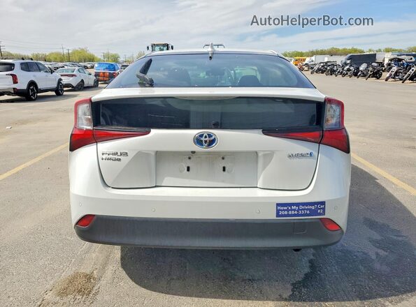 JTDL9MFU5N3038902 2022 TOYOTA PRIUS White Հետևի տեսք