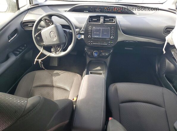JTDL9MFU5N3038902 2022 TOYOTA PRIUS White Առջևի վահանակի տեսք