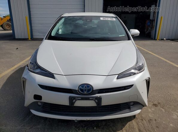 JTDL9MFU5N3038902 2022 TOYOTA PRIUS White Դիմացի տեսք