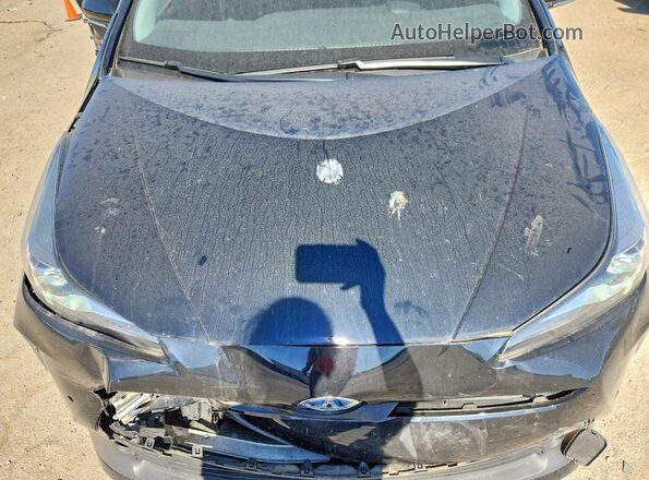 JTDL9MFU6M3027910 2021 TOYOTA PRIUS Black ძრავის განყოფილების ხედი