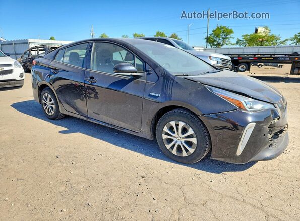 JTDL9MFU6M3027910 2021 TOYOTA PRIUS Black წინა მარჯვენა