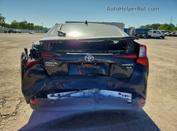 JTDL9MFU6M3027910 2021 TOYOTA PRIUS Black უკანა ხედი