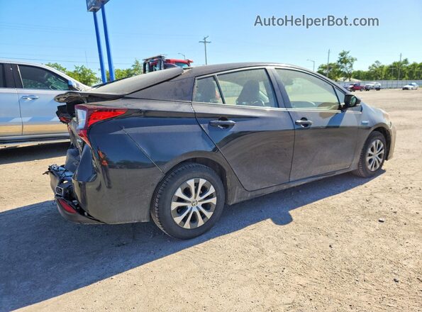 JTDL9MFU6M3027910 2021 TOYOTA PRIUS Black უკანა მარჯვენა