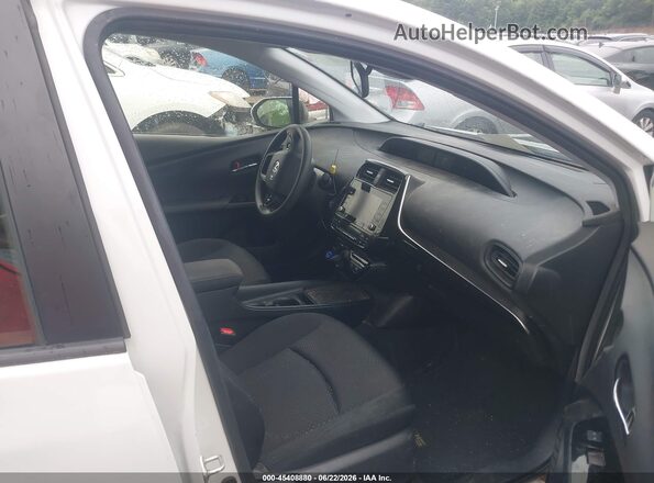 JTDL9MFU7M3025714 2021 TOYOTA PRIUS White Vista interior delantera