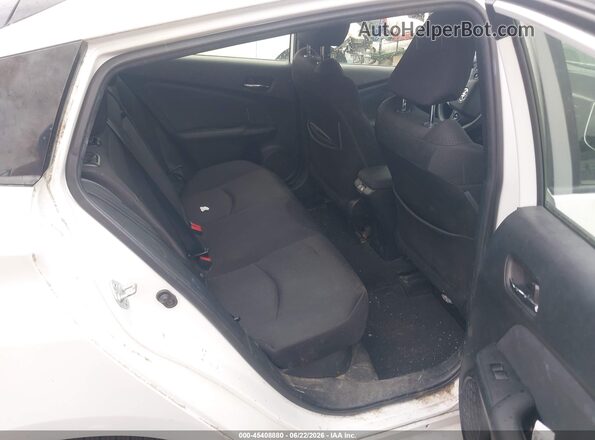 JTDL9MFU7M3025714 2021 TOYOTA PRIUS White Vista de la etiqueta del VIN