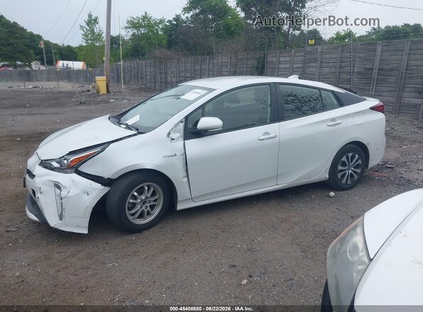 JTDL9MFU7M3025714 2021 TOYOTA PRIUS White Vista interior de 360 grados