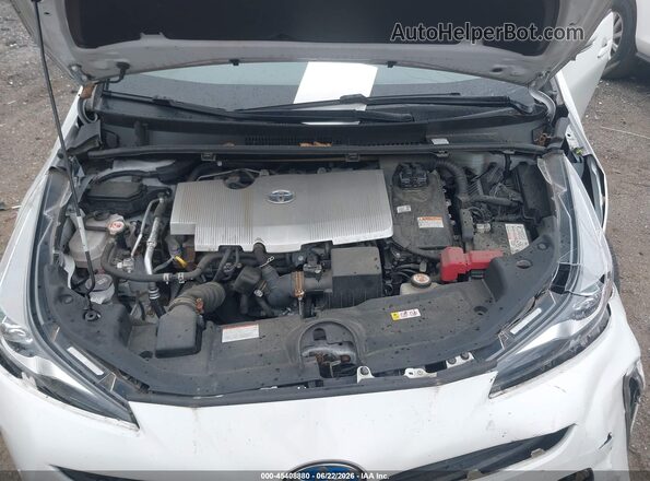 JTDL9MFU7M3025714 2021 TOYOTA PRIUS White Vista trasera