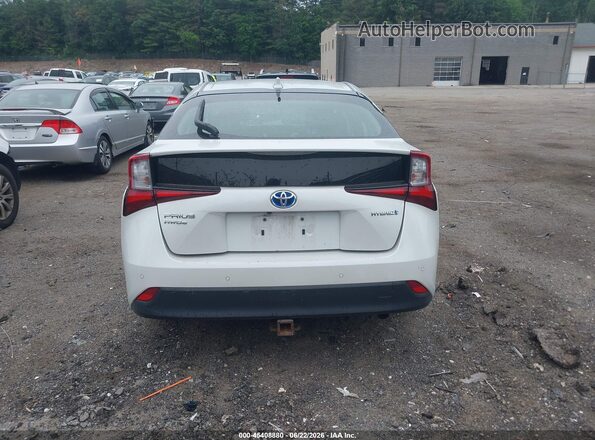 JTDL9MFU7M3025714 2021 TOYOTA PRIUS White 