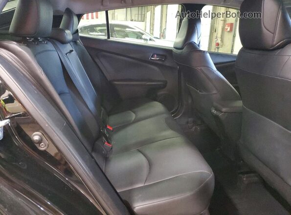 JTDL9MFU7N3036441 2022 TOYOTA PRIUS Black Հետևի նստատեղերի տեսք