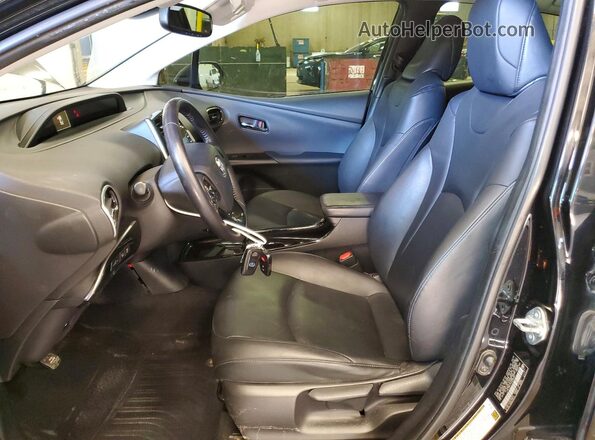 JTDL9MFU7N3036441 2022 TOYOTA PRIUS Black Սալոնի դիմացի տեսք