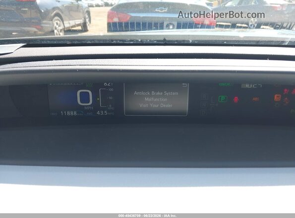 JTDL9RFU1K3012130 2019 TOYOTA PRIUS Black Widok tylnych siedzeń
