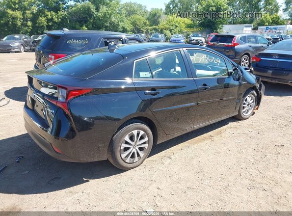 JTDL9RFU1K3012130 2019 TOYOTA PRIUS Black Tył prawy