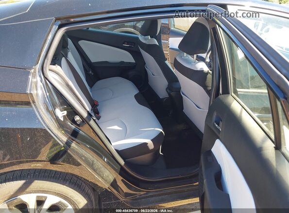 JTDL9RFU1K3012130 2019 TOYOTA PRIUS Black Widok naklejki z numerem VIN