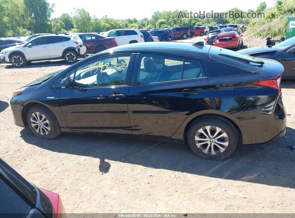 JTDL9RFU1K3012130 2019 TOYOTA PRIUS Black Widok wnętrza 360 stopni
