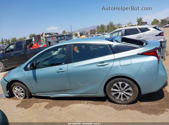 JTDL9RFU2L3019248 2020 TOYOTA PRIUS Бирюзовый Панорамный вид салона 360°