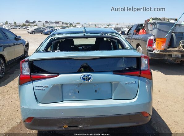 JTDL9RFU2L3019248 2020 TOYOTA PRIUS Бирюзовый 