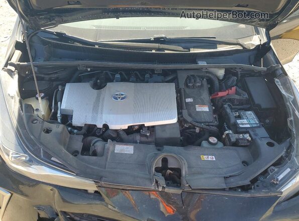 JTDL9RFU3L3014401 2020 TOYOTA PRIUS Black 