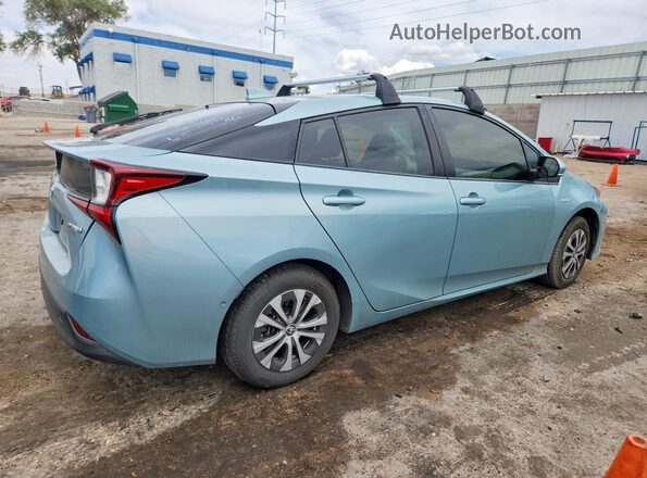 JTDL9RFU3L3018013 2020 TOYOTA PRIUS Green Rear right