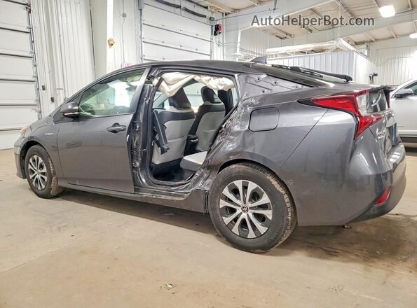 JTDL9RFU4L3013466 2020 TOYOTA PRIUS Gray Tył lewy