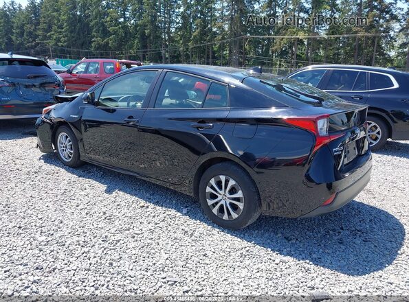 JTDL9RFU5K3001289 2019 TOYOTA PRIUS Black Հետևի ձախ