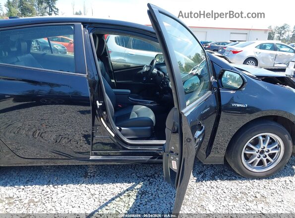 JTDL9RFU5K3001289 2019 TOYOTA PRIUS Black Սալոնի դիմացի տեսք