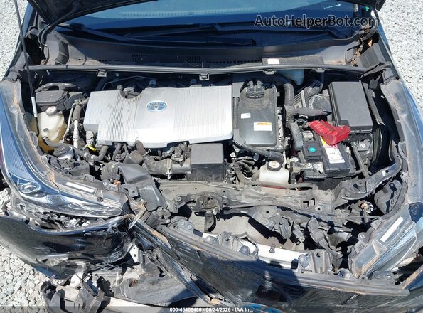 JTDL9RFU5K3001289 2019 TOYOTA PRIUS Black Հետևի տեսք