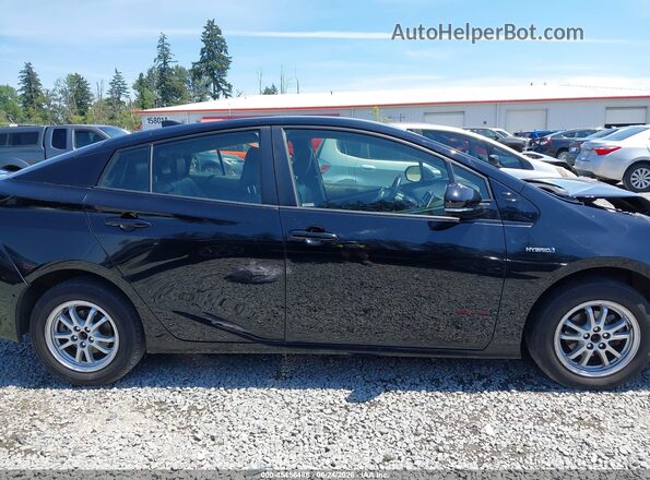 JTDL9RFU5K3001289 2019 TOYOTA PRIUS Black Սալոնի հետևի տեսք