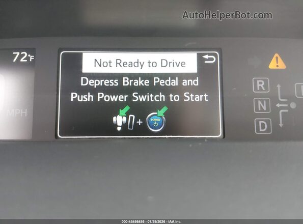 JTDL9RFU5K3001289 2019 TOYOTA PRIUS Black 