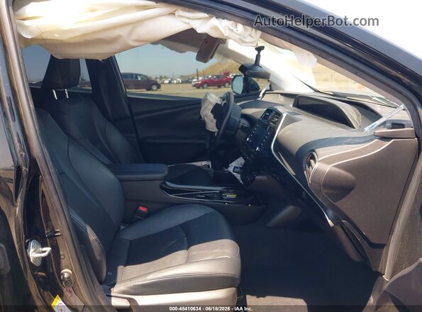 JTDL9RFU5L3019972 2020 TOYOTA PRIUS Black Вид салону спереду