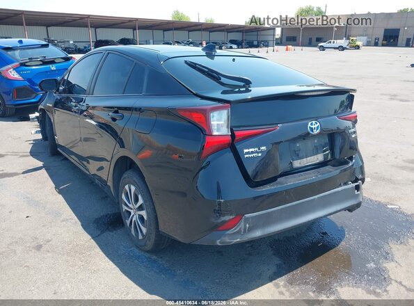 JTDL9RFU5L3019972 2020 TOYOTA PRIUS Black Задня ліва чверть