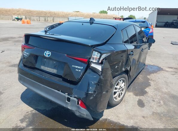 JTDL9RFU5L3019972 2020 TOYOTA PRIUS Black Задня права чверть