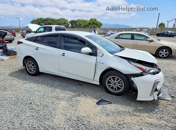 JTDL9RFU6K3008865 2019 TOYOTA PRIUS White Front right