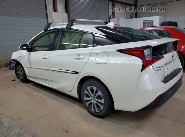 JTDL9RFU6L3014425 2020 TOYOTA PRIUS White Հետևի ձախ