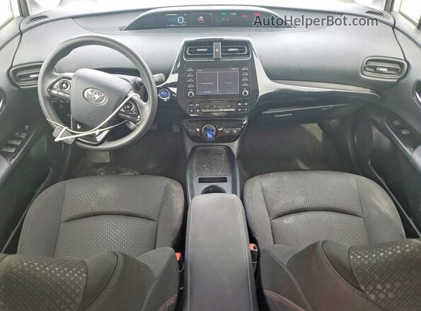 JTDL9RFU7L3016748 2020 TOYOTA PRIUS Белый 