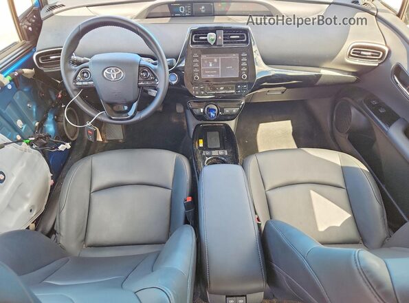 JTDL9RFU7L3017964 2020 TOYOTA PRIUS Blue 